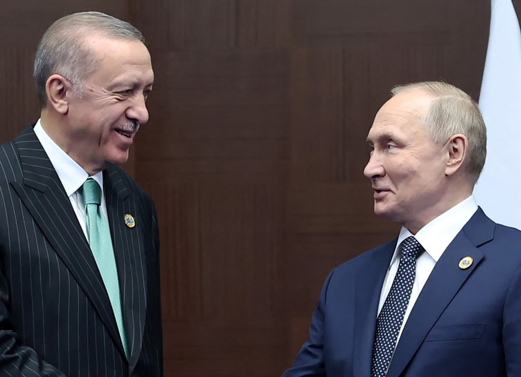 Putin aikoo keskustella Ukrainasta Erdoganin kanssa Kiinassa
