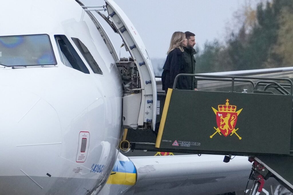 Zelenskyi vierailee Norjassa ja Ruotsissa