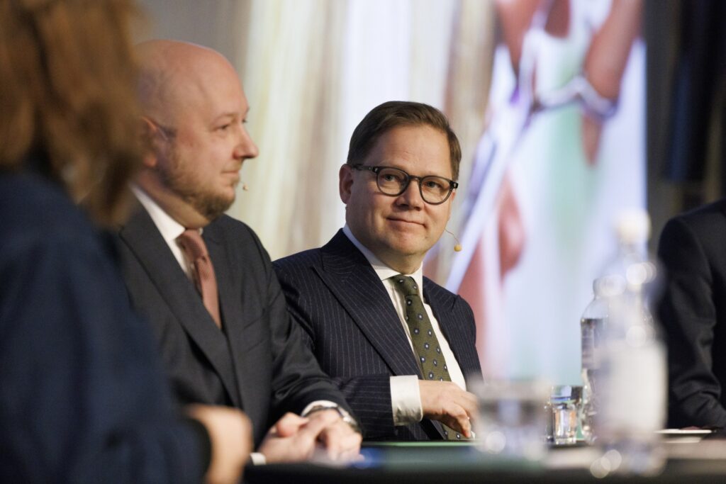 Markus Lohi Yrittäjien taloustentissä 25.11.2025