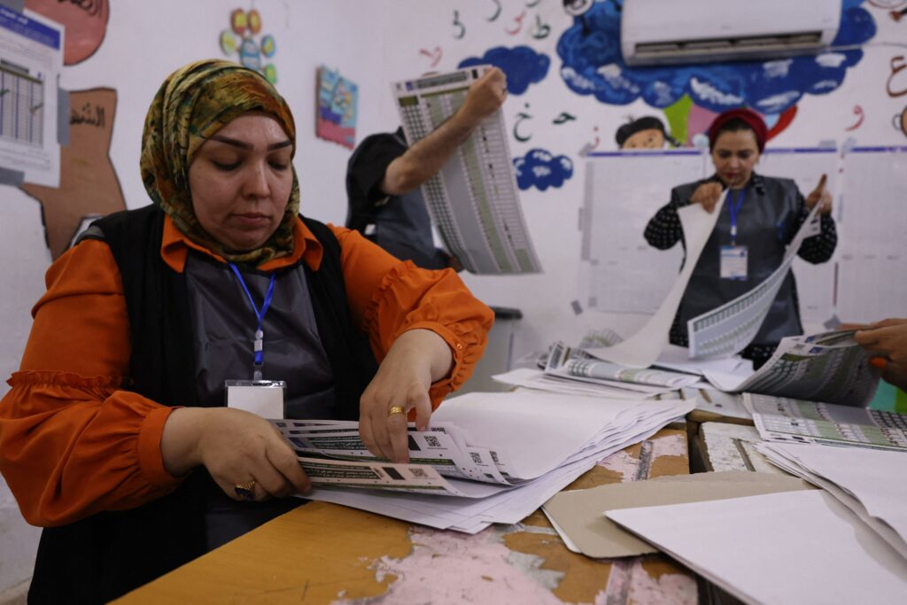 Irakilaisten äänestysaktiivisuus nousi edellisiin parlamenttivaaleihin verrattuna