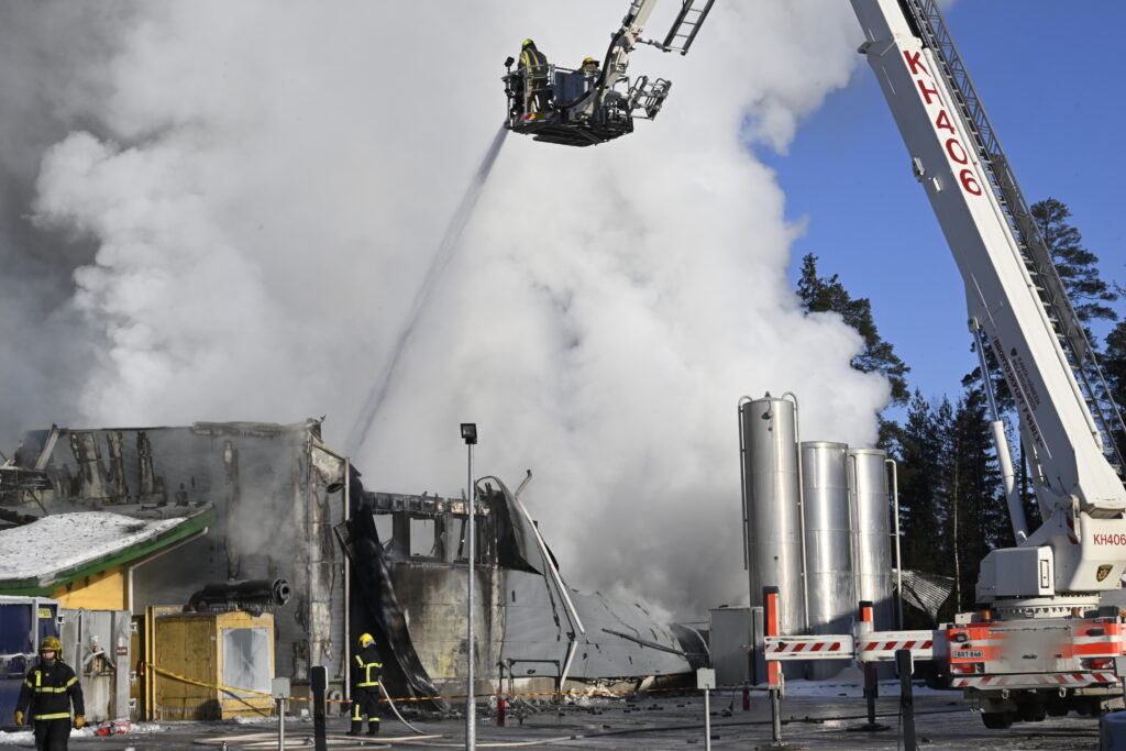 Poliisi epäilee rikosta Jokioisten Leivän leipomon tulipalossa