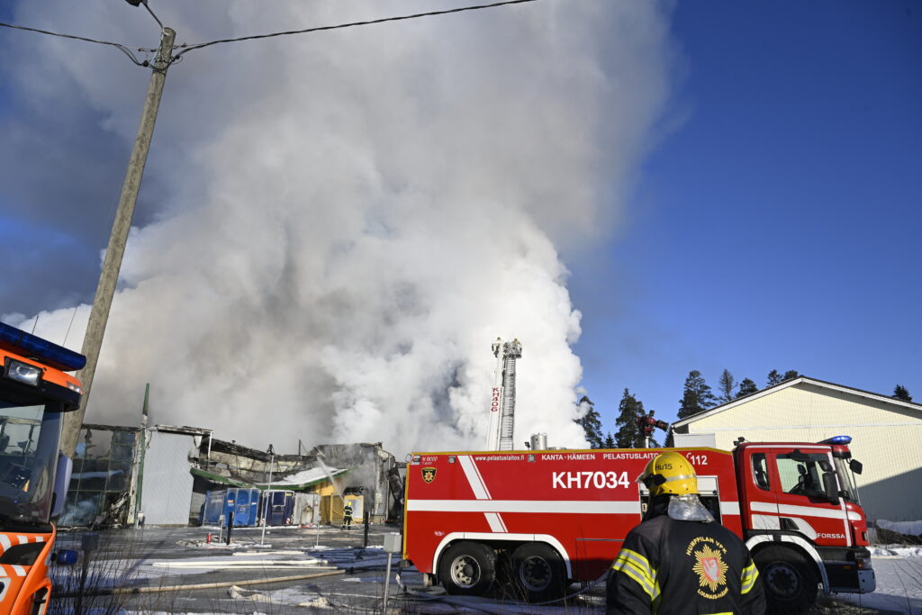 Poliisi epäilee rikosta Jokioisten Leivän leipomon tulipalossa