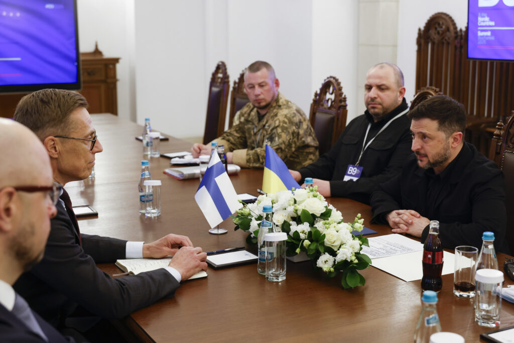 Stubb ja Zelenskyi tapaavat tänään Tallinnassa