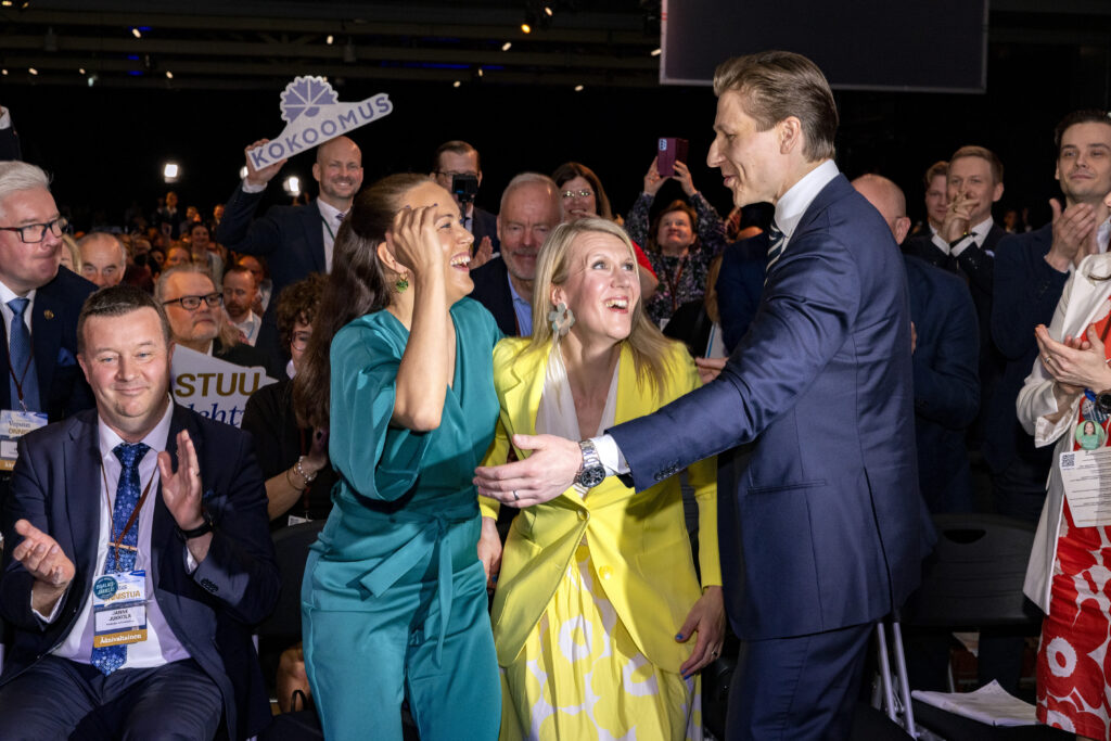 Kokoomuksen varapuheenjohtajiksi Partanen, Häkkänen ja Multa
