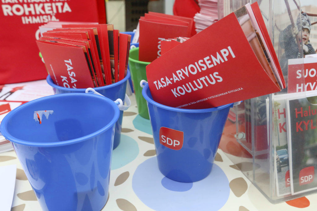 SDP on vähentämässä puoluekokousedustajia